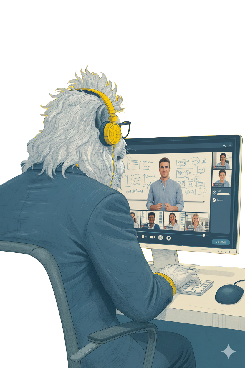 Mascotte Campus Connecté diplômée