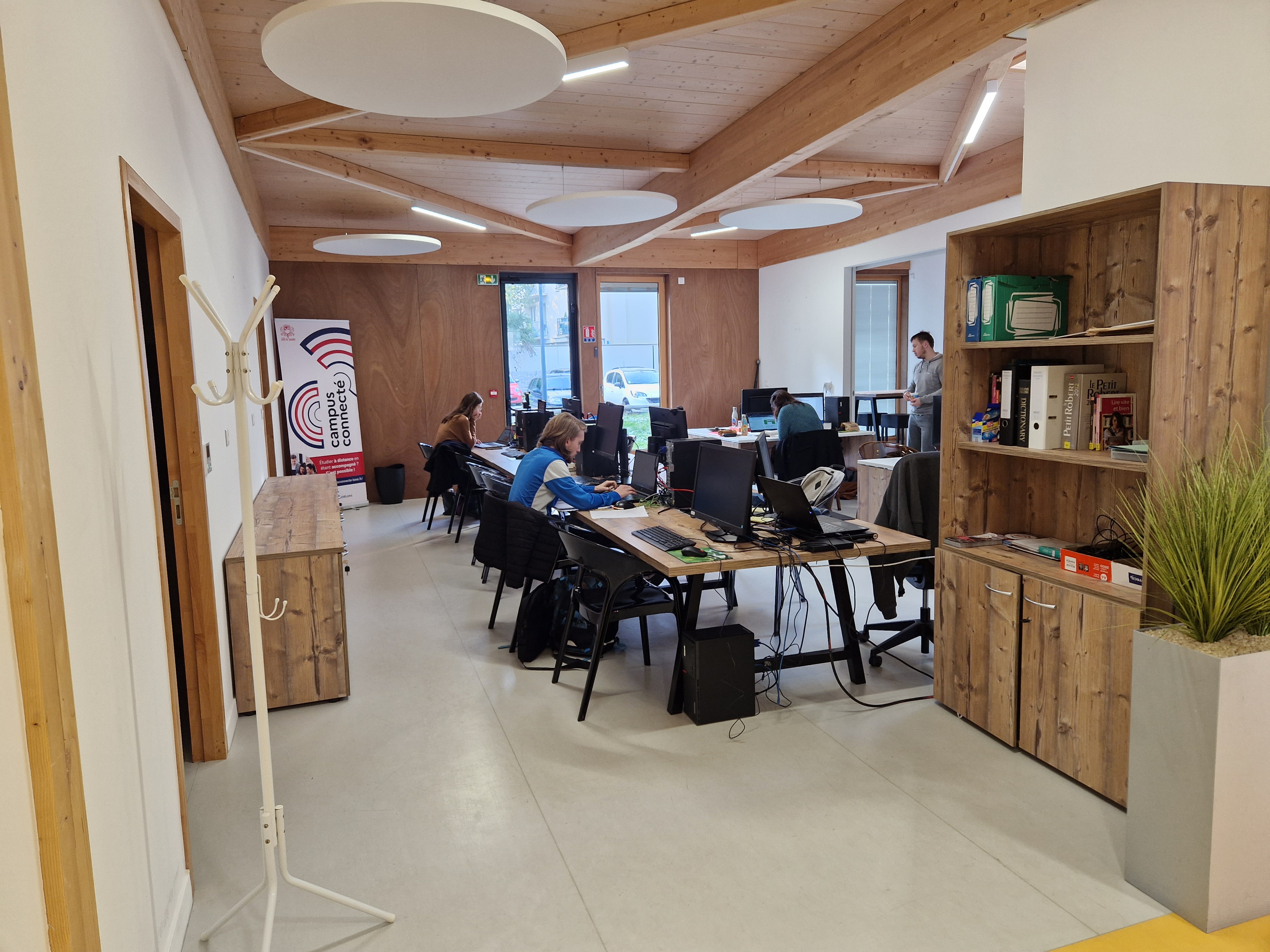Espaces de travail du campus